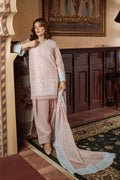 Sahar | Festive Edit Ready to Wear | Pastel Rose - RTW - House Of Hania