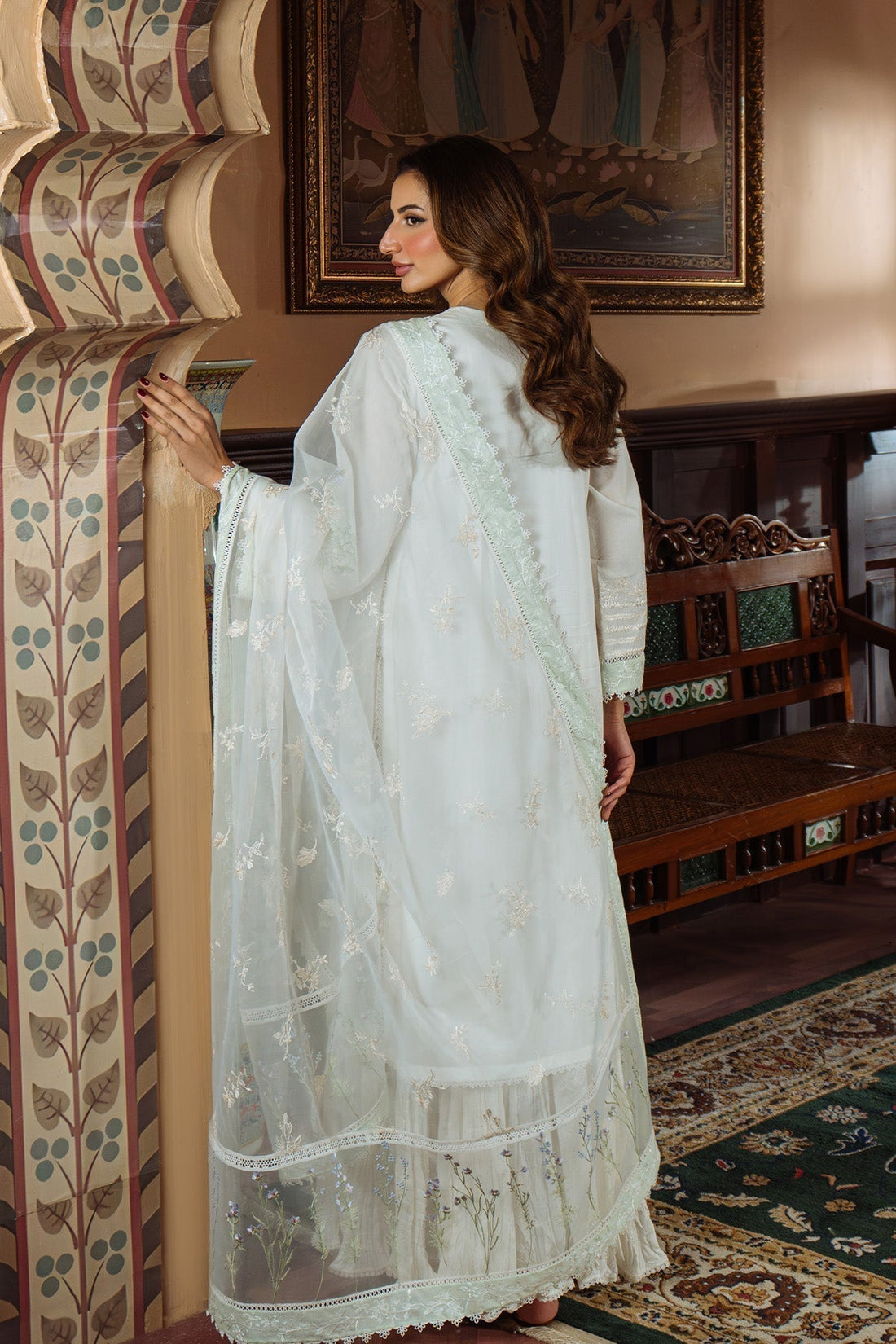 Sahar | Festive Edit Ready to Wear | Vanilla Sky - RTW - House Of Hania