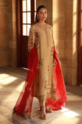 Sahar | Luxe Pret 25 | Crimson Bronze - House Of Hania