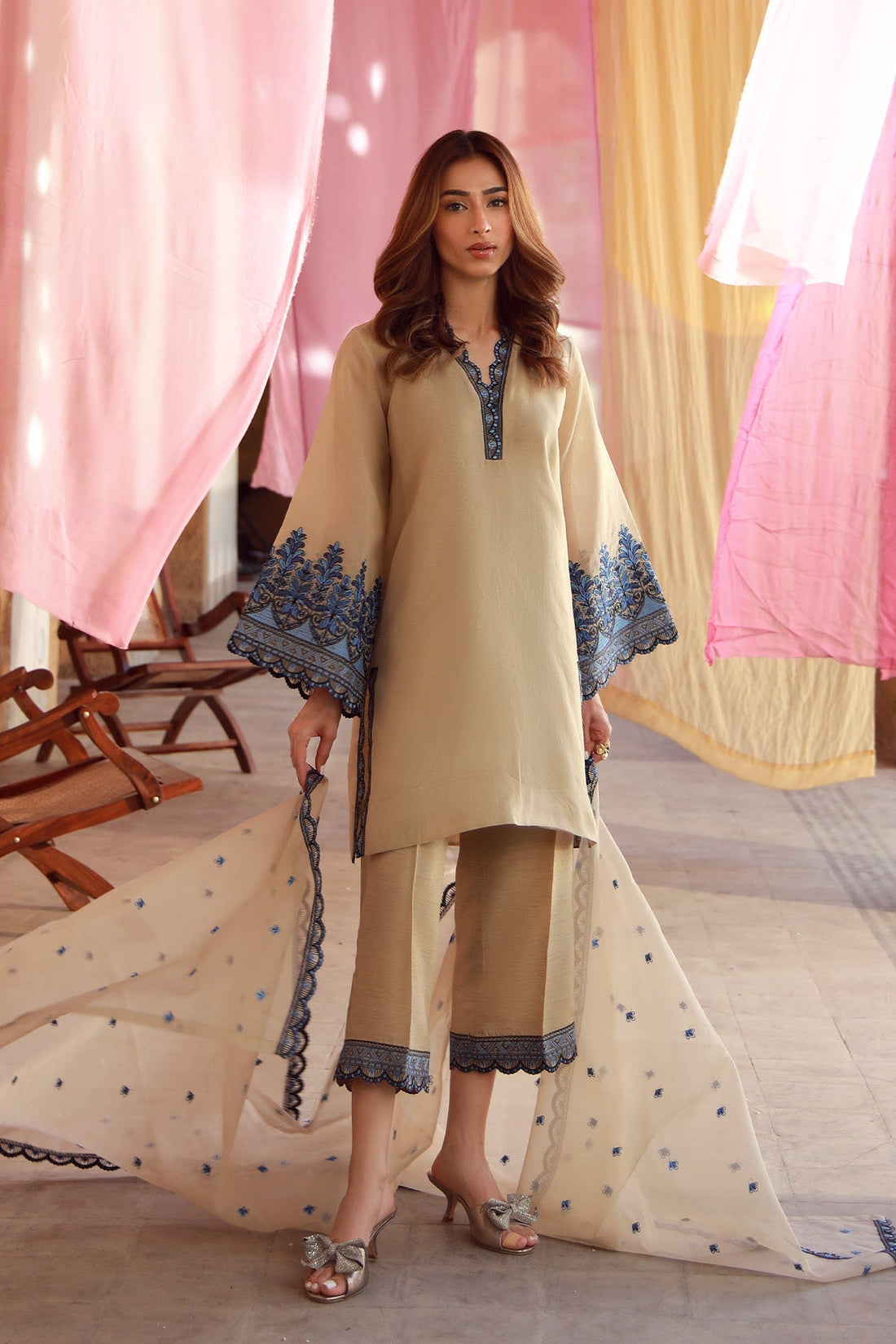 Sahar | Luxe Pret 25 | Gilded Grace - House Of Hania