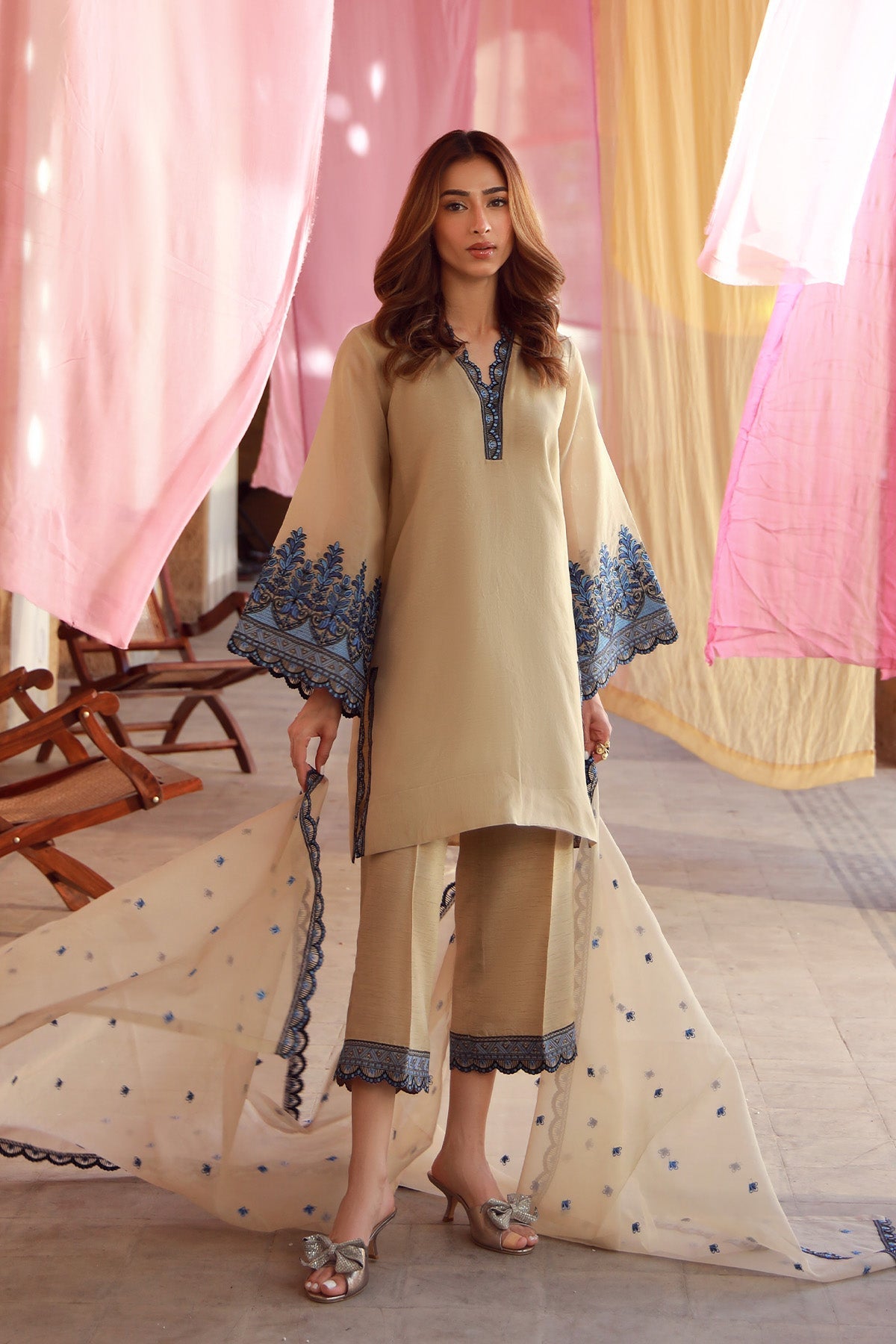 Sahar | Luxe Pret 25 | Gilded Grace - House Of Hania