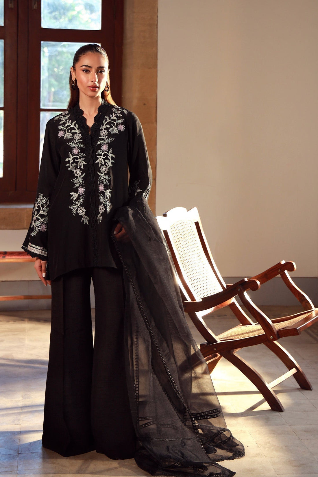 Sahar | Luxe Pret 25 | Midnight Muse - House Of Hania