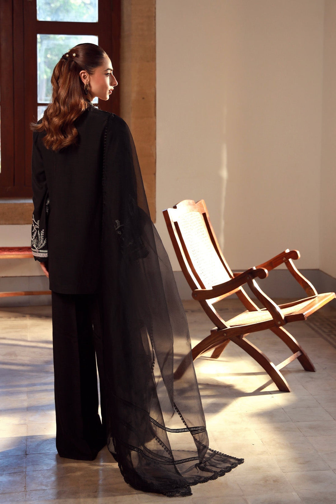 Sahar | Luxe Pret 25 | Midnight Muse - House Of Hania