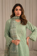 Sahar | Mirage Spring Luxury 24 | Textured Lawn 3 Piece (Embroidered) - House Of Hania