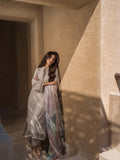 Sahar | Mirage Spring Luxury 24 | Textured Lawn 3 Piece (Embroidered) - House Of Hania