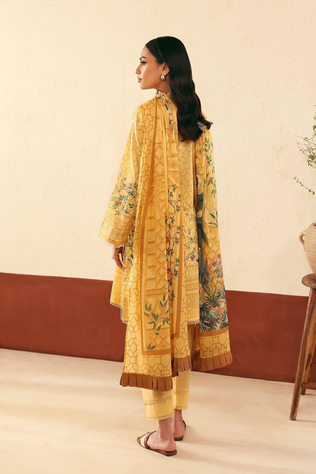 Sahar | Selene 25 | Golden Trellis - House Of Hania