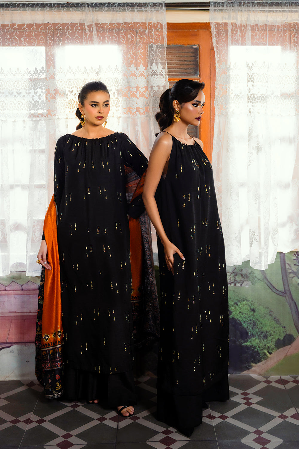 Saira Rizwan | Dahini Silk Pret | ESMA - SRLP02-25 - House Of Hania