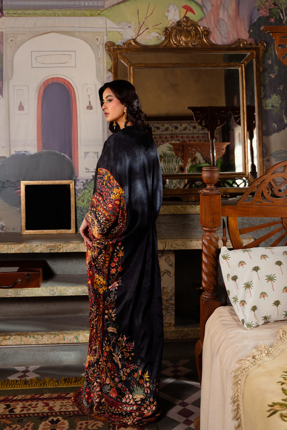 Saira Rizwan | Dahini Silk Pret | REEF -SRLP05-25 - House Of Hania