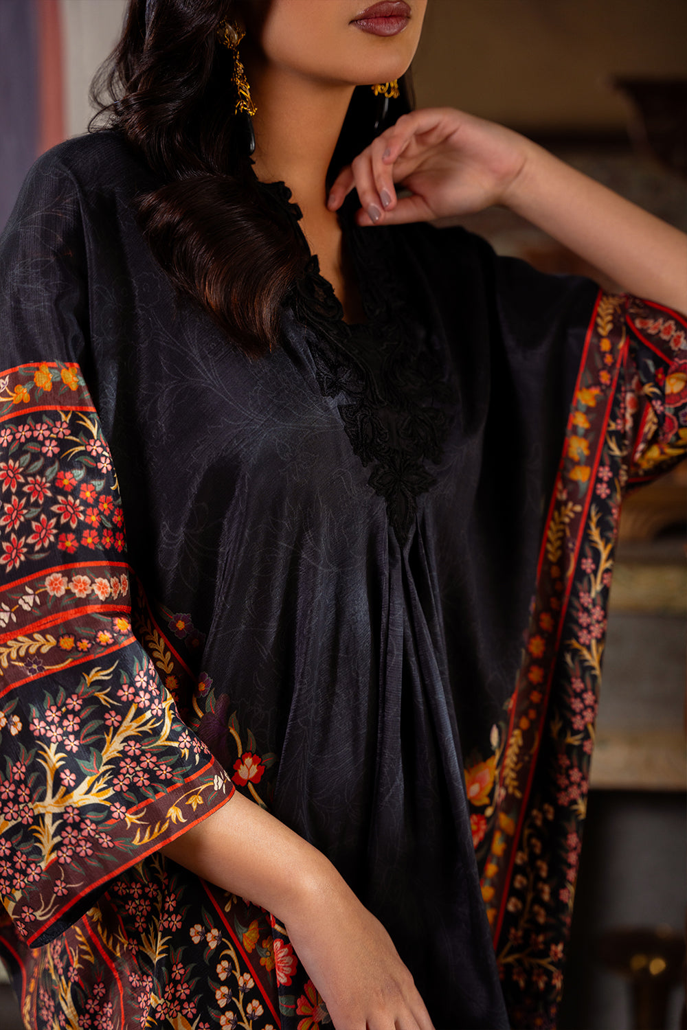 Saira Rizwan | Dahini Silk Pret | REEF -SRLP05-25 - House Of Hania