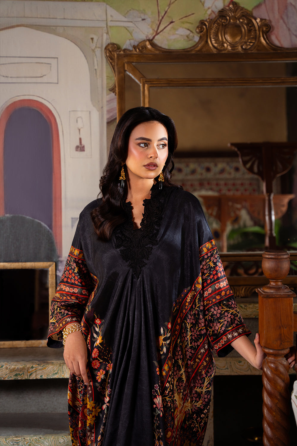 Saira Rizwan | Dahini Silk Pret | REEF -SRLP05-25 - House Of Hania