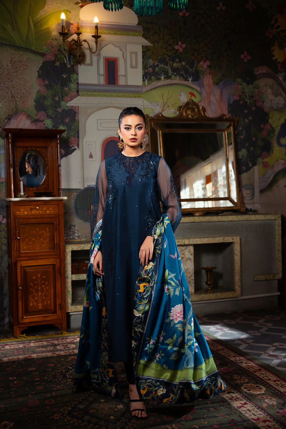 Saira Rizwan | Dahini Silk Pret | SIAN -SRLP03-25 - House Of Hania