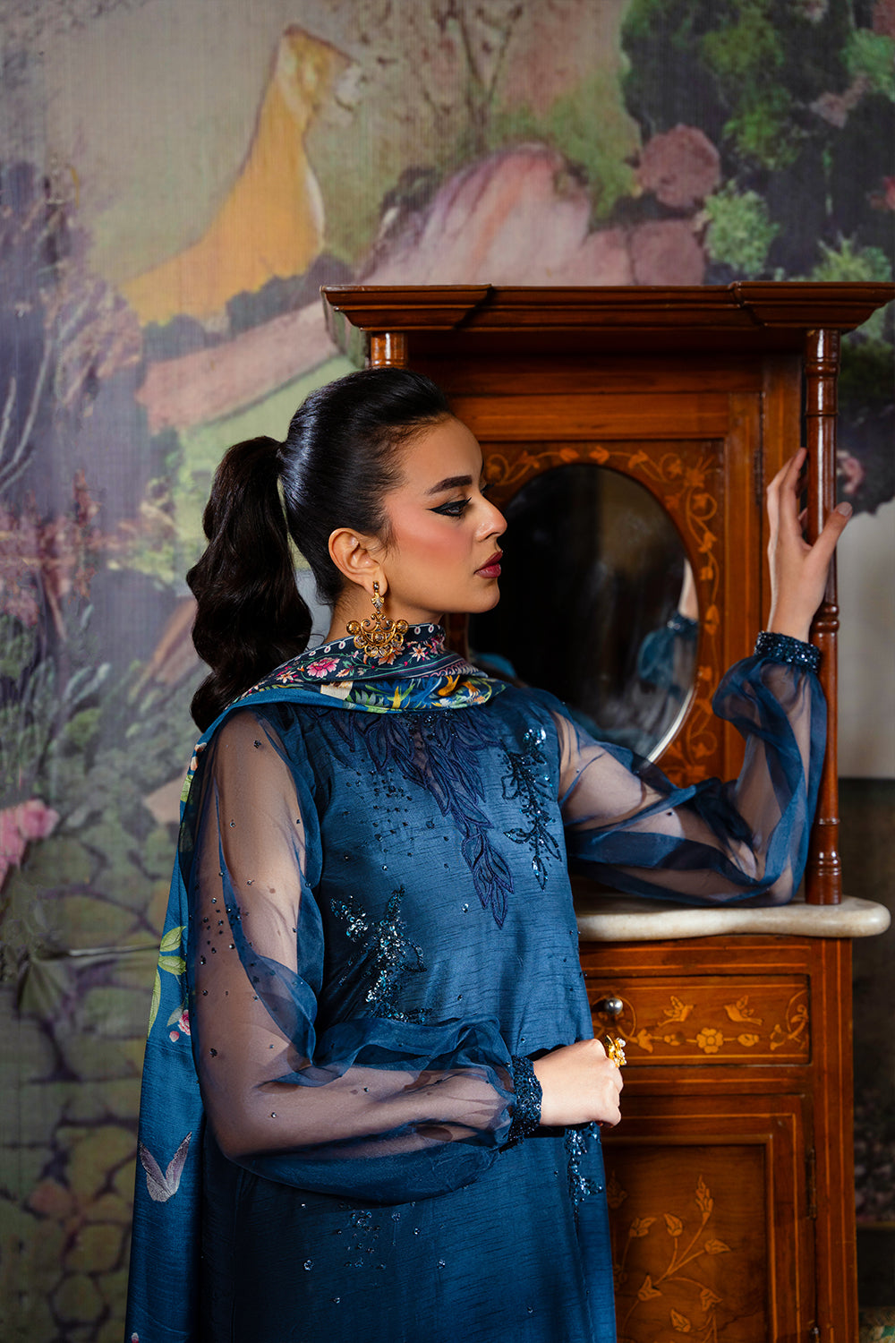 Saira Rizwan | Dahini Silk Pret | SIAN -SRLP03-25 - House Of Hania