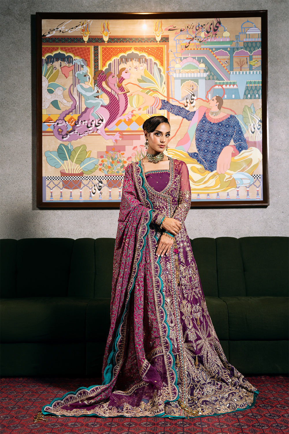 Saira Rizwan | Festive Formals 24 | LAVENA-SRF-D-05 - House Of Hania