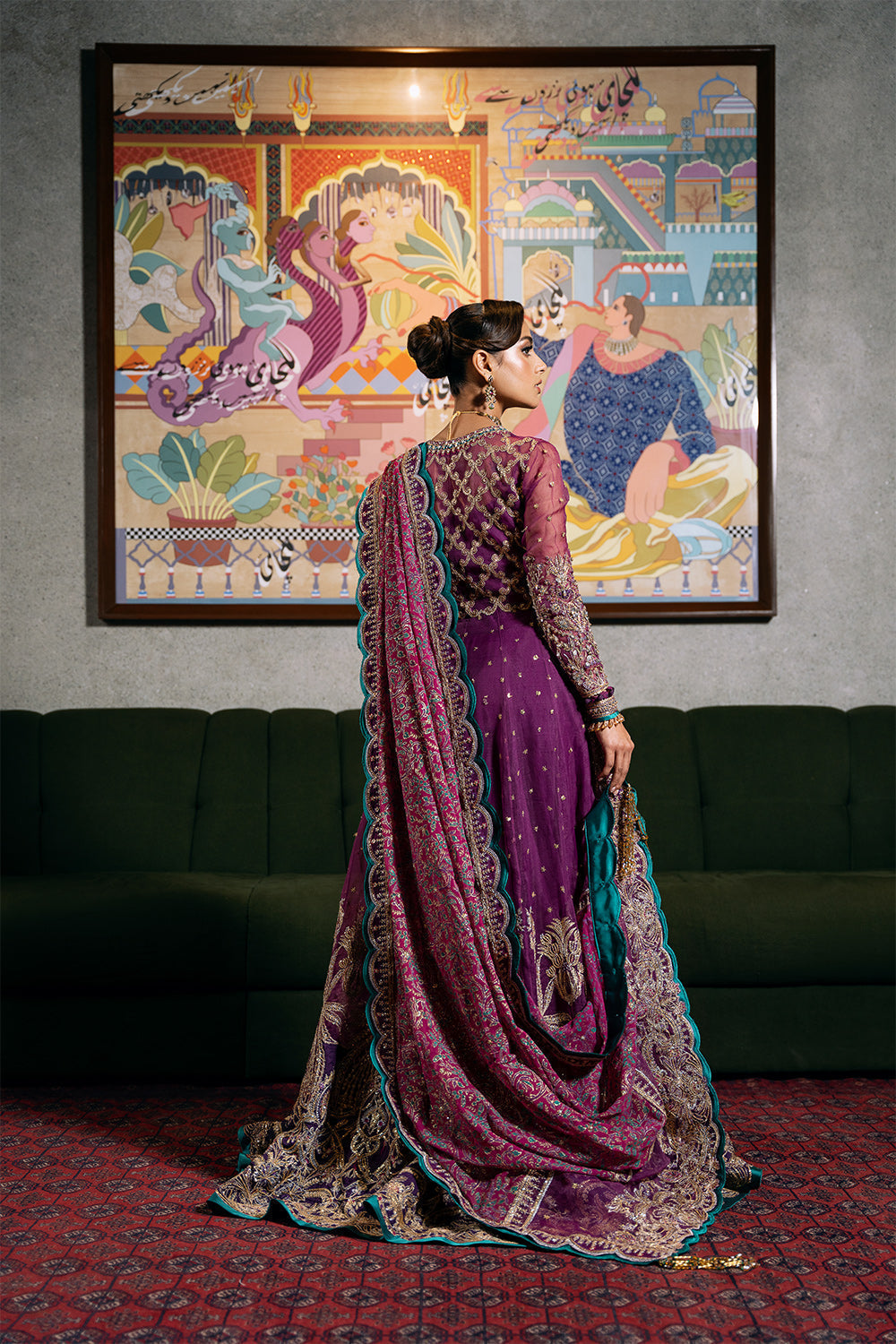 Saira Rizwan | Festive Formals 24 | LAVENA-SRF-D-05 - House Of Hania