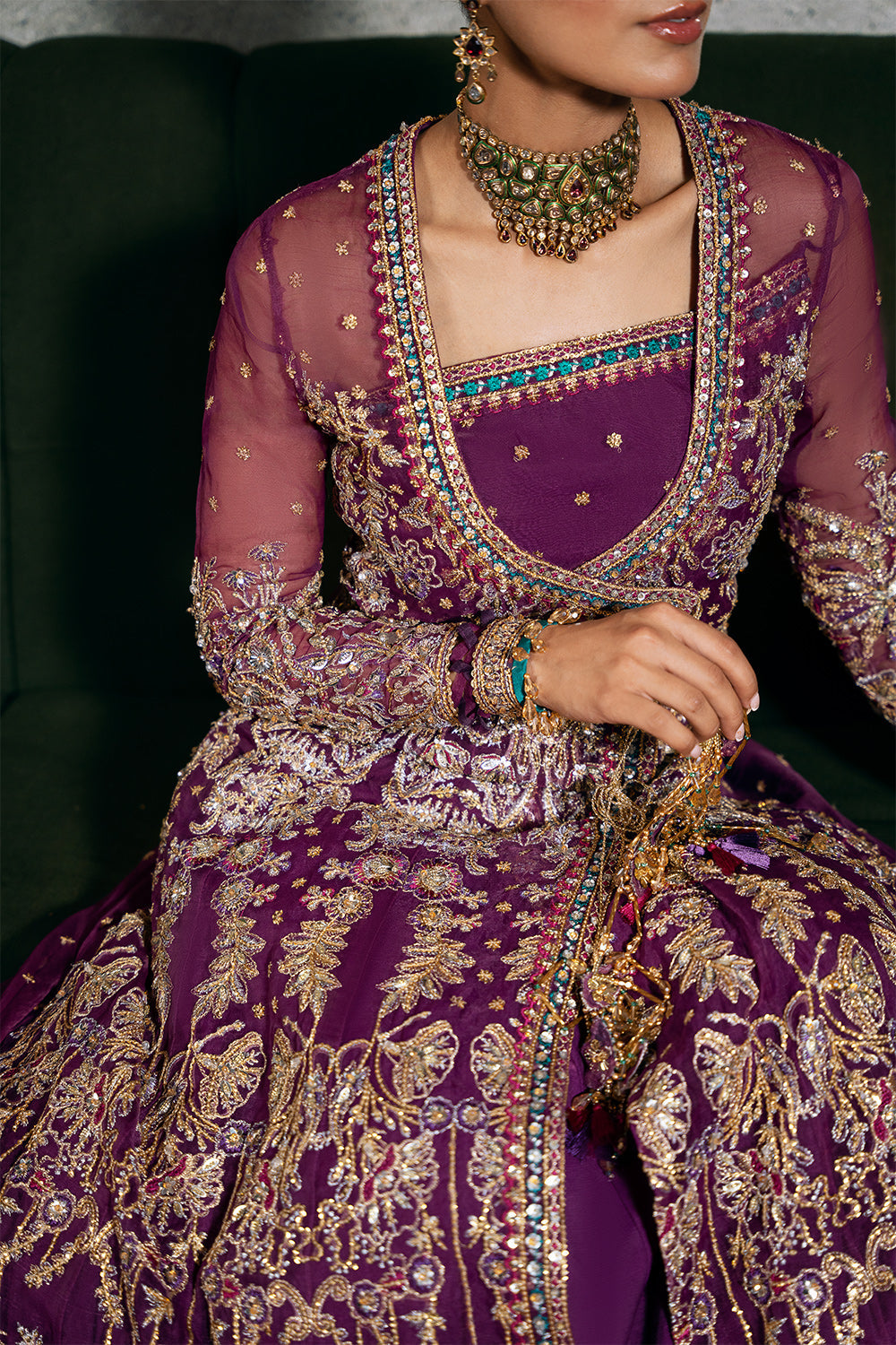 Saira Rizwan | Festive Formals 24 | LAVENA-SRF-D-05 - House Of Hania