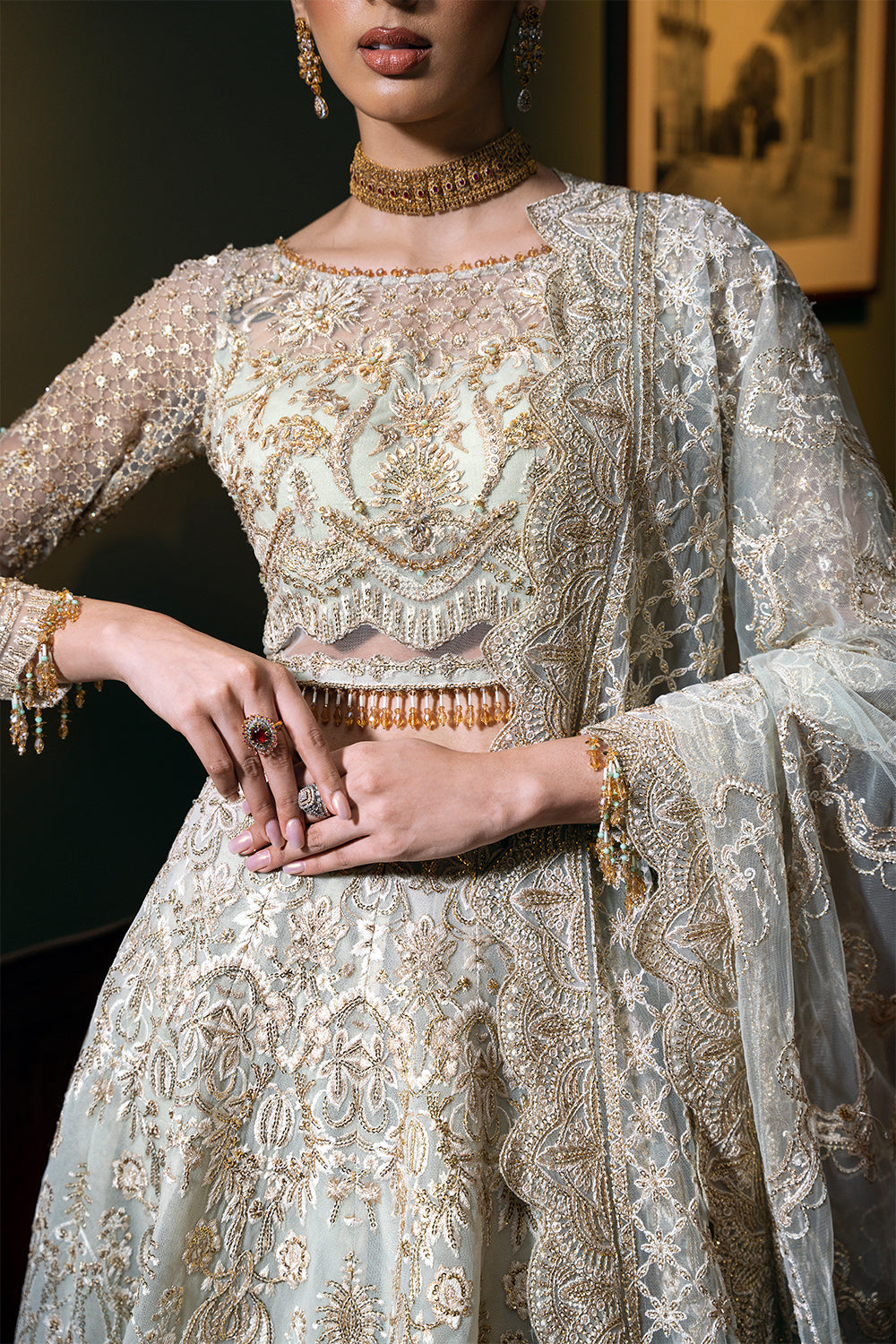 Saira Rizwan | Festive Formals 24 | LUCENT-SRF-D-02 - House Of Hania