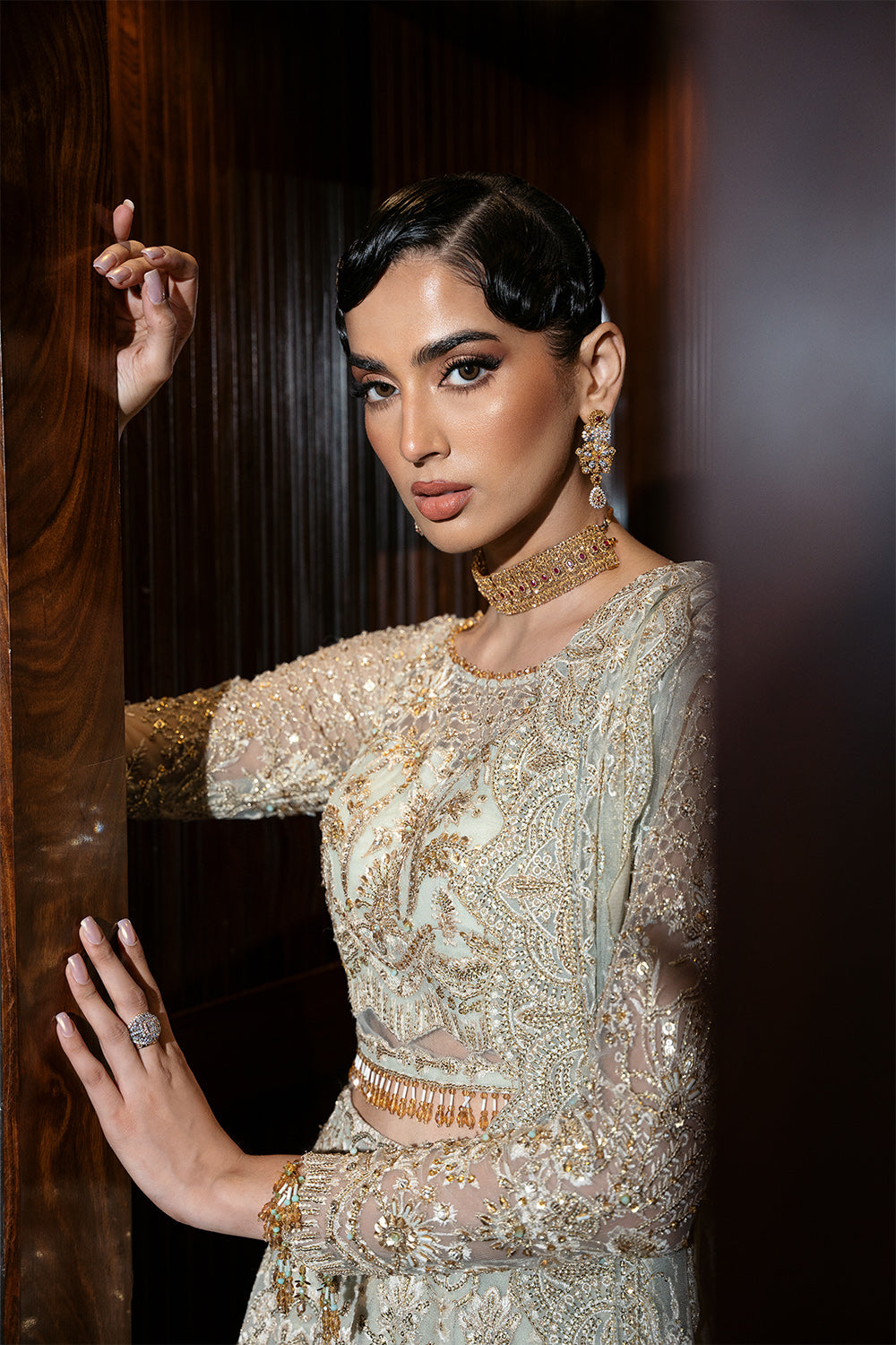 Saira Rizwan | Festive Formals 24 | LUCENT-SRF-D-02 - House Of Hania