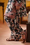 Saira Rizwan | Joolie Co ords | CHARCOAL-JBP25-02 - House Of Hania
