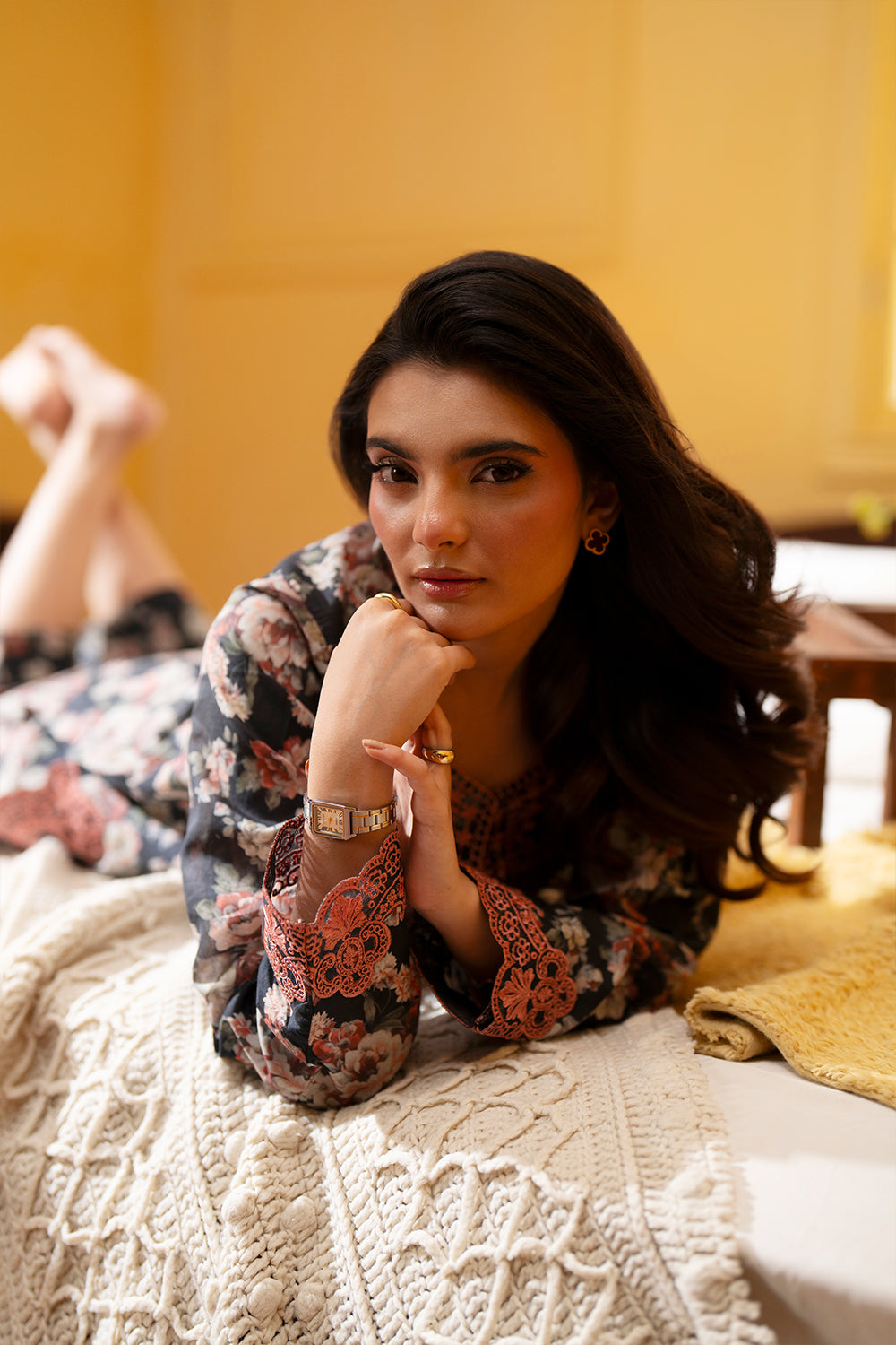 Saira Rizwan | Joolie Co ords | CHARCOAL-JBP25-02 - House Of Hania
