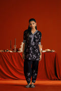 Saira Rizwan | Joolie Co ords | JOOLIE BLACK - JBP25-06 - House Of Hania