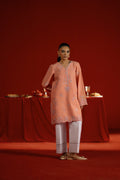 Saira Rizwan | Joolie Co ords | JOOLIE PEACH - JBP25-05 - House Of Hania