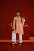 Saira Rizwan | Joolie Co ords | JOOLIE PEACH - JBP25-05 - House Of Hania