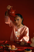 Saira Rizwan | Joolie Co ords | JOOLIE PEACH - JBP25-05 - House Of Hania