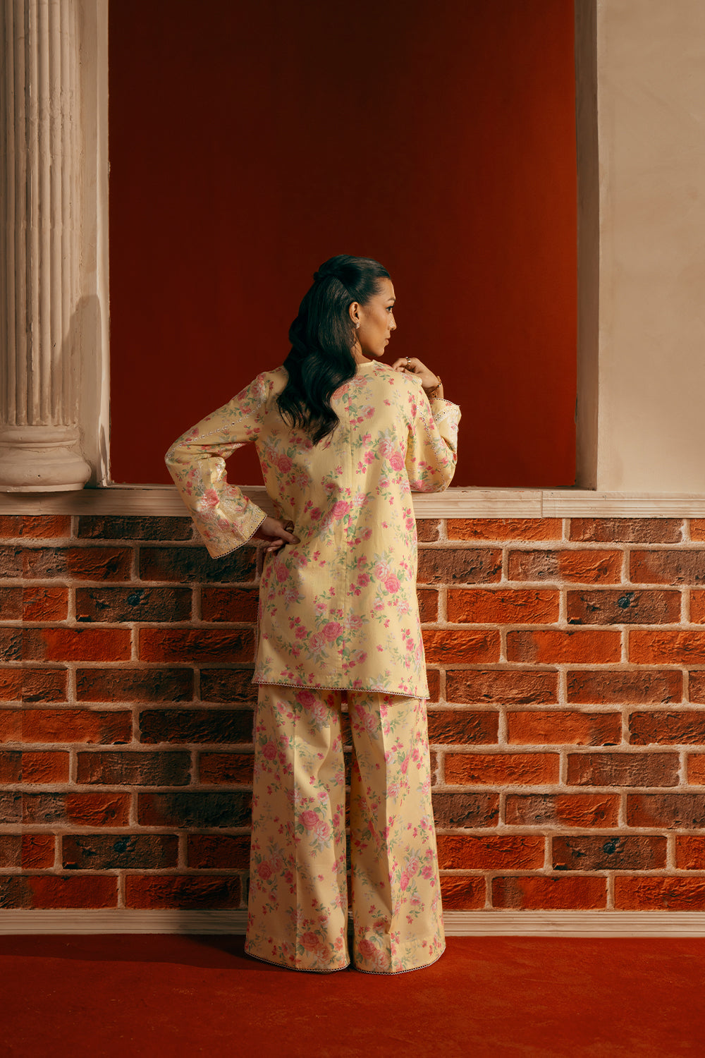 Saira Rizwan | Joolie Co ords | YELLOW-JBP25-01 - House Of Hania