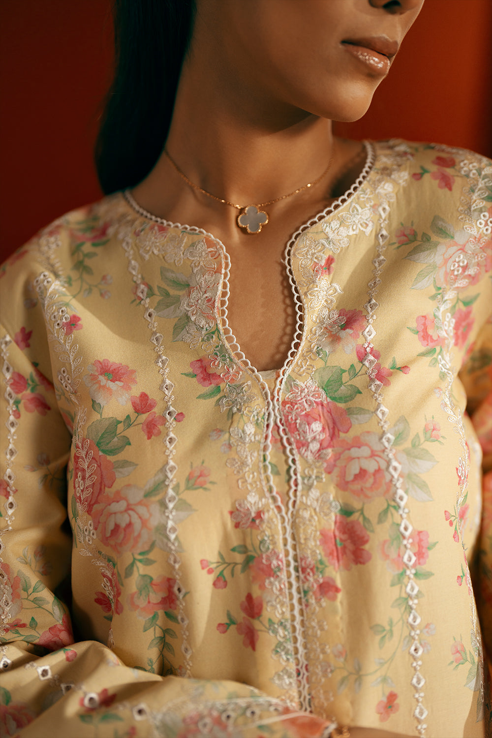 Saira Rizwan | Joolie Co ords | YELLOW-JBP25-01 - House Of Hania
