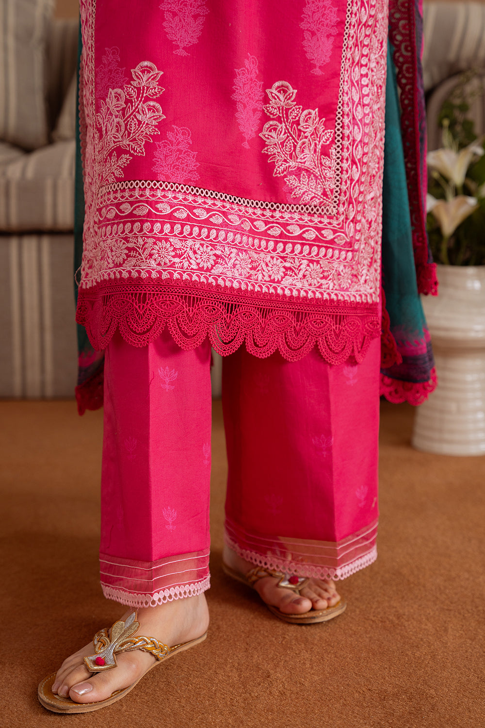 Saira Rizwan | Laanem Summer Lawn 25 | ELARA-A-SRL25-01 - House Of Hania