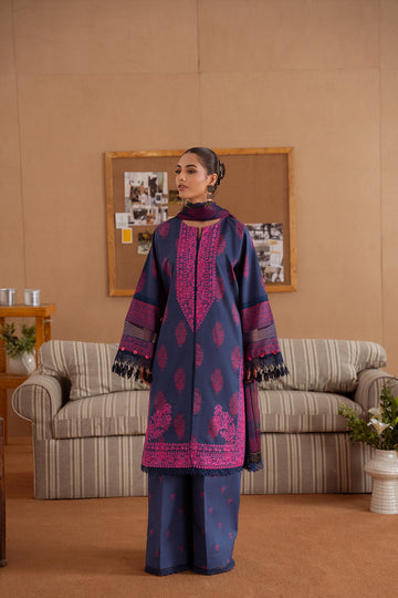 Saira Rizwan | Laanem Summer Lawn 25 | ELARA-B-SRL25-01 - House Of Hania