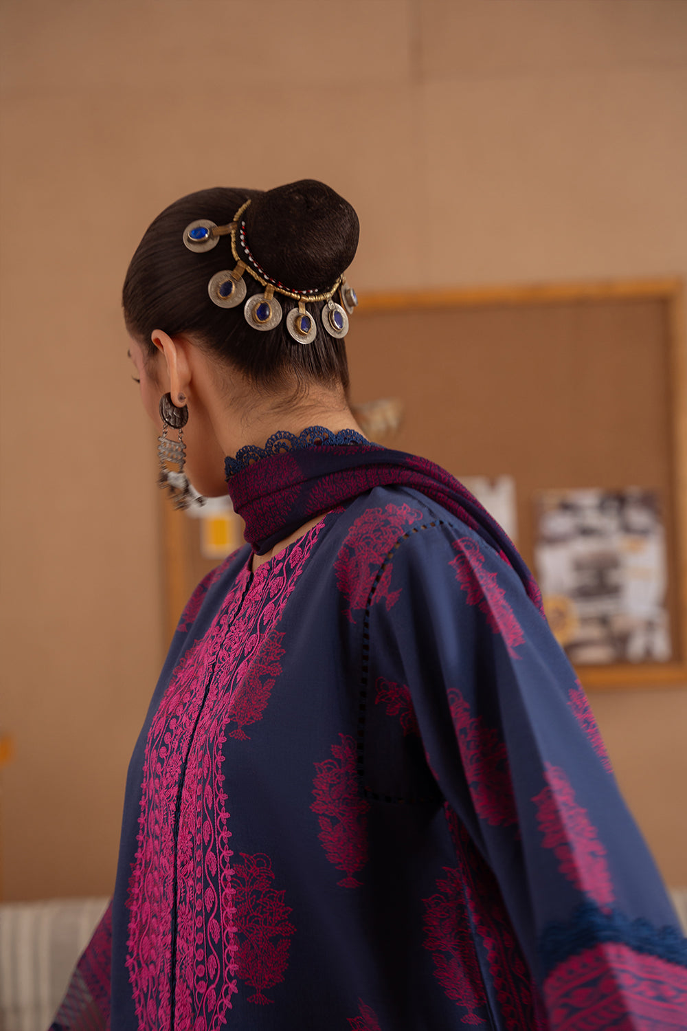 Saira Rizwan | Laanem Summer Lawn 25 | ELARA-B-SRL25-01 - House Of Hania