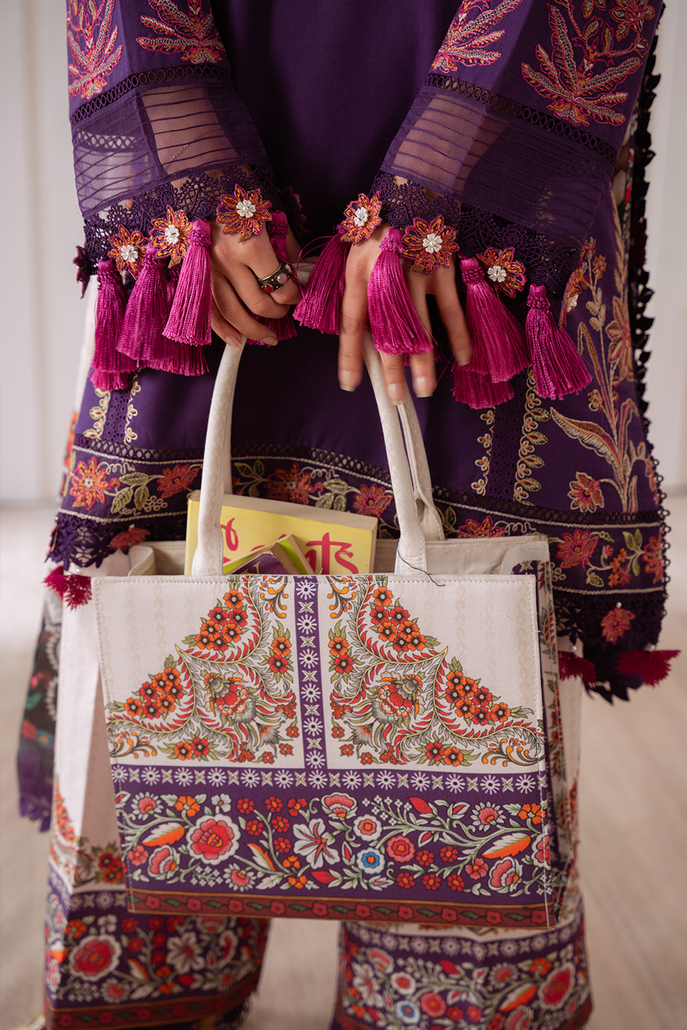 Saira Rizwan | Laanem Summer Lawn 25 | ELIF-B-SRL25-05 - House Of Hania
