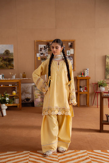 Saira Rizwan | Laanem Summer Lawn 25 | LEYLA-A-SRL25-04 - House Of Hania