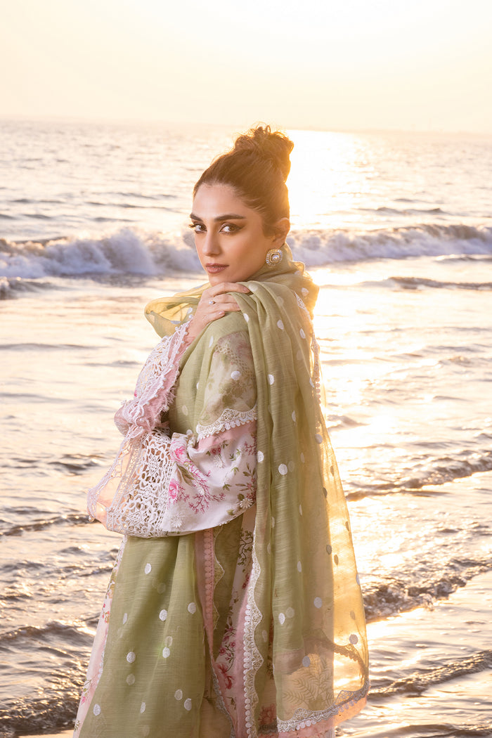 Saira Rizwan | Luxury Lawn 24 | AKOYA - SRLL24-05 - House Of Hania