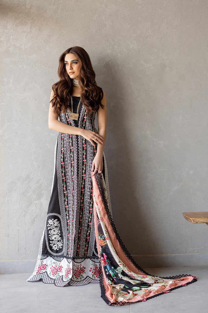 Saira Rizwan | Luxury Lawn 24 | EMBER - SRLL24-06 - House Of Hania