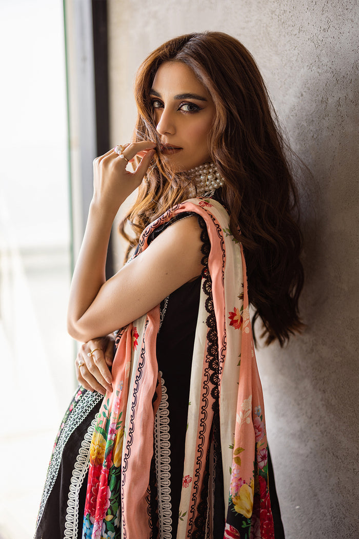 Saira Rizwan | Luxury Lawn 24 | EMBER - SRLL24-06 - House Of Hania