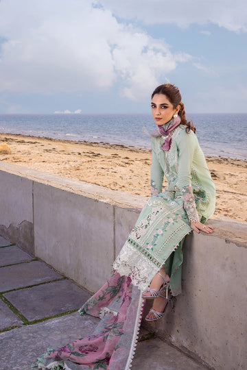 Saira Rizwan | Luxury Lawn 24 | KESHI - SRLL24-02 - House Of Hania