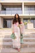 Saira Rizwan | Luxury Lawn 24 | LAUREL - SRLL24-01 - House Of Hania