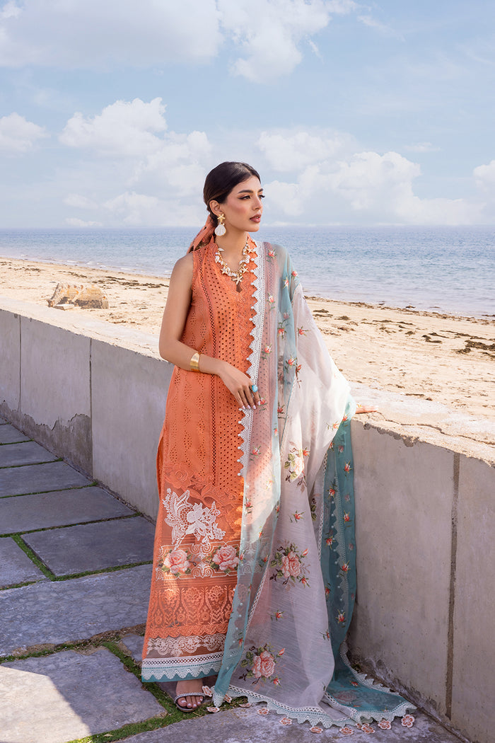 Saira Rizwan | Luxury Lawn 24 | MABE - SRLL24-04 - House Of Hania