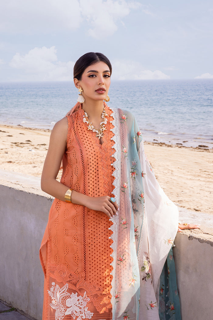 Saira Rizwan | Luxury Lawn 24 | MABE - SRLL24-04 - House Of Hania