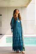 Saira Rizwan | Luxury Lawn 24 | SAPPHIRE - SRLL24-07 - House Of Hania
