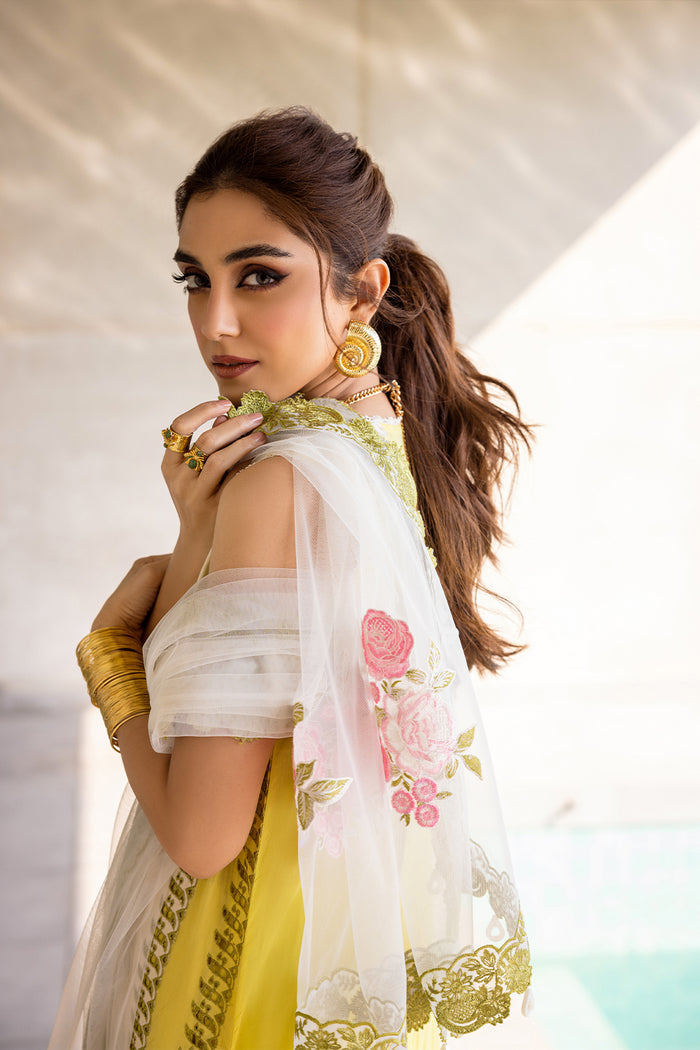 Saira Rizwan | Luxury Lawn 24 | TIFFANY - SRLL24-03 - House Of Hania