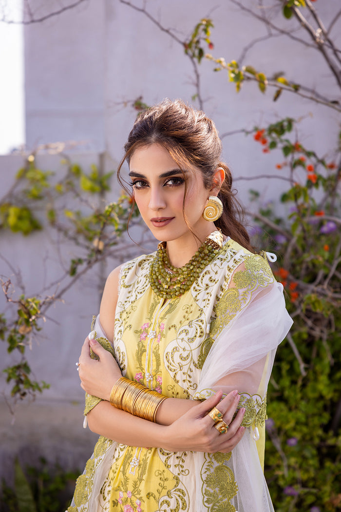 Saira Rizwan | Luxury Lawn 24 | TIFFANY - SRLL24-03 - House Of Hania