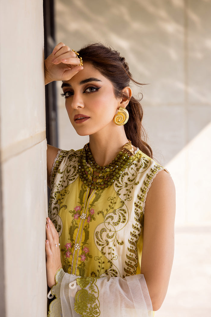 Saira Rizwan | Luxury Lawn 24 | TIFFANY - SRLL24-03 - House Of Hania