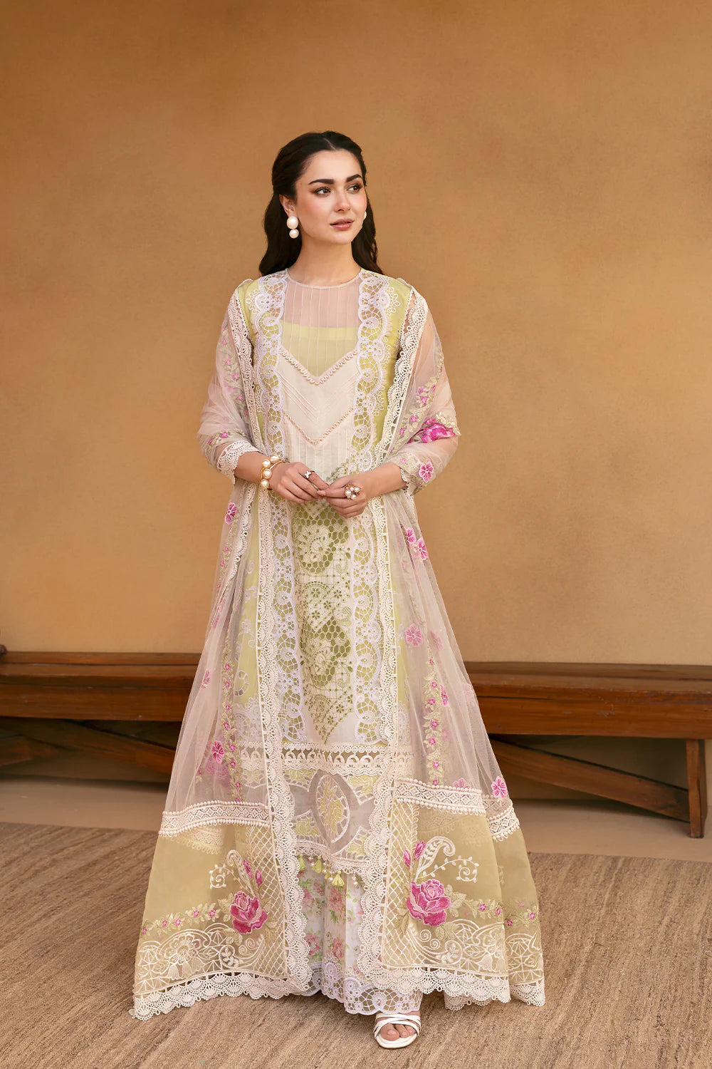 Saira Rizwan | Luxury Lawn 25 | VERA-SRL25-05 - House Of Hania