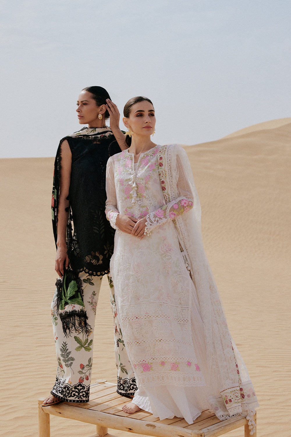 Saira Rizwan | Luxury Lawn 26 | DIARA-SRL26-07 - House Of Hania