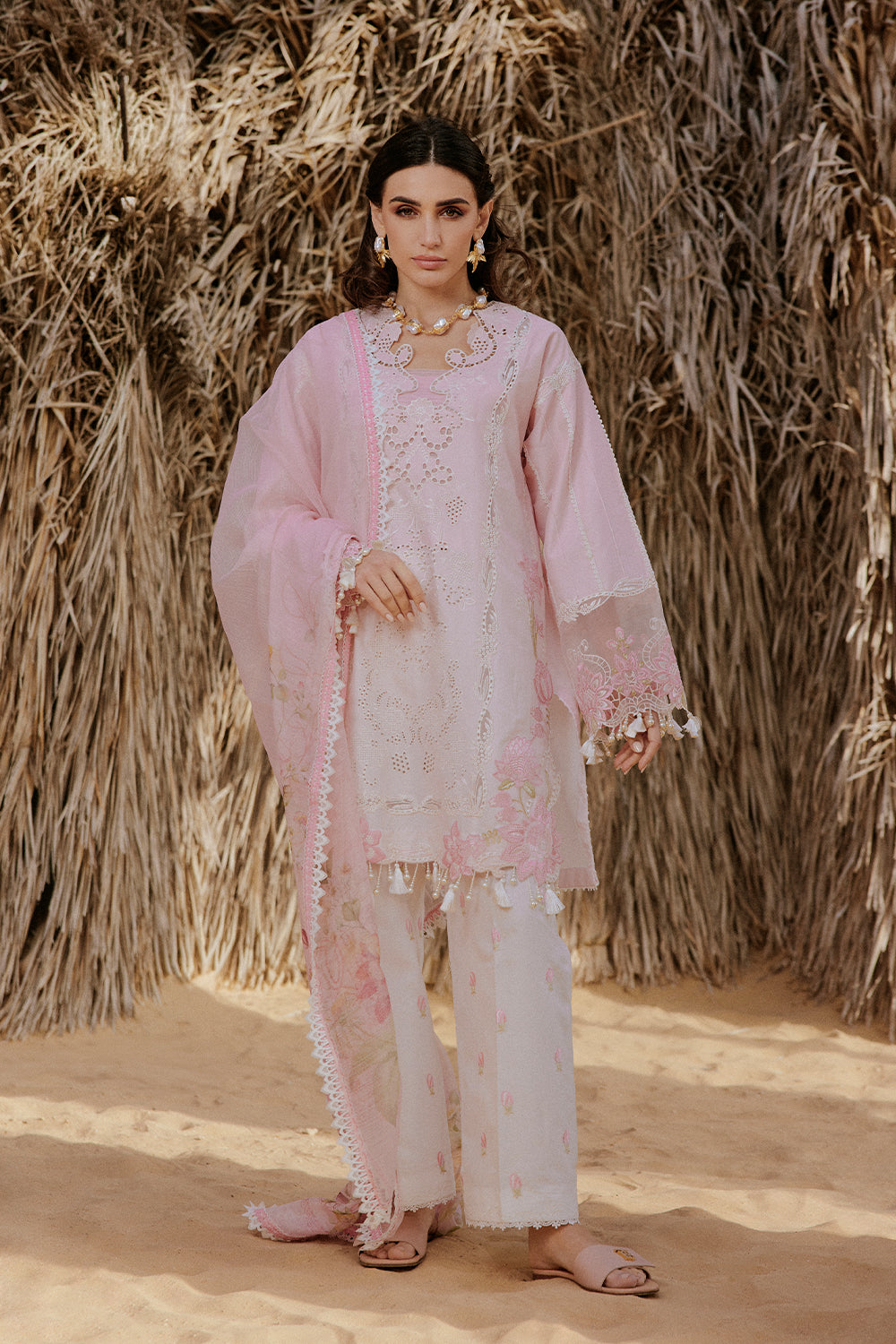 Saira Rizwan | Luxury Lawn 26 | HAYAM-SRL26-05 - House Of Hania