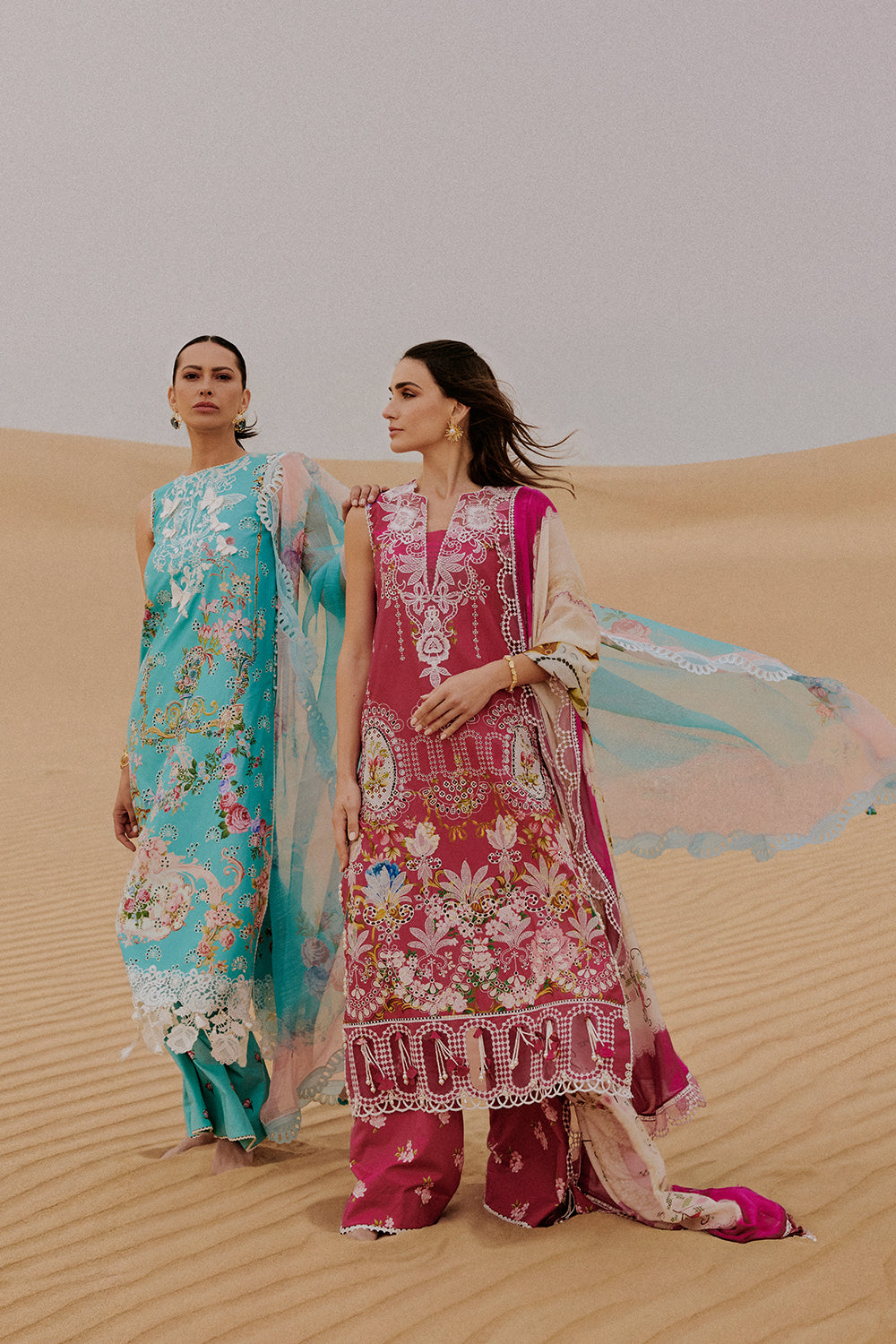 Saira Rizwan | Luxury Lawn 26 | MEHRSA-SRL26-03 - House Of Hania
