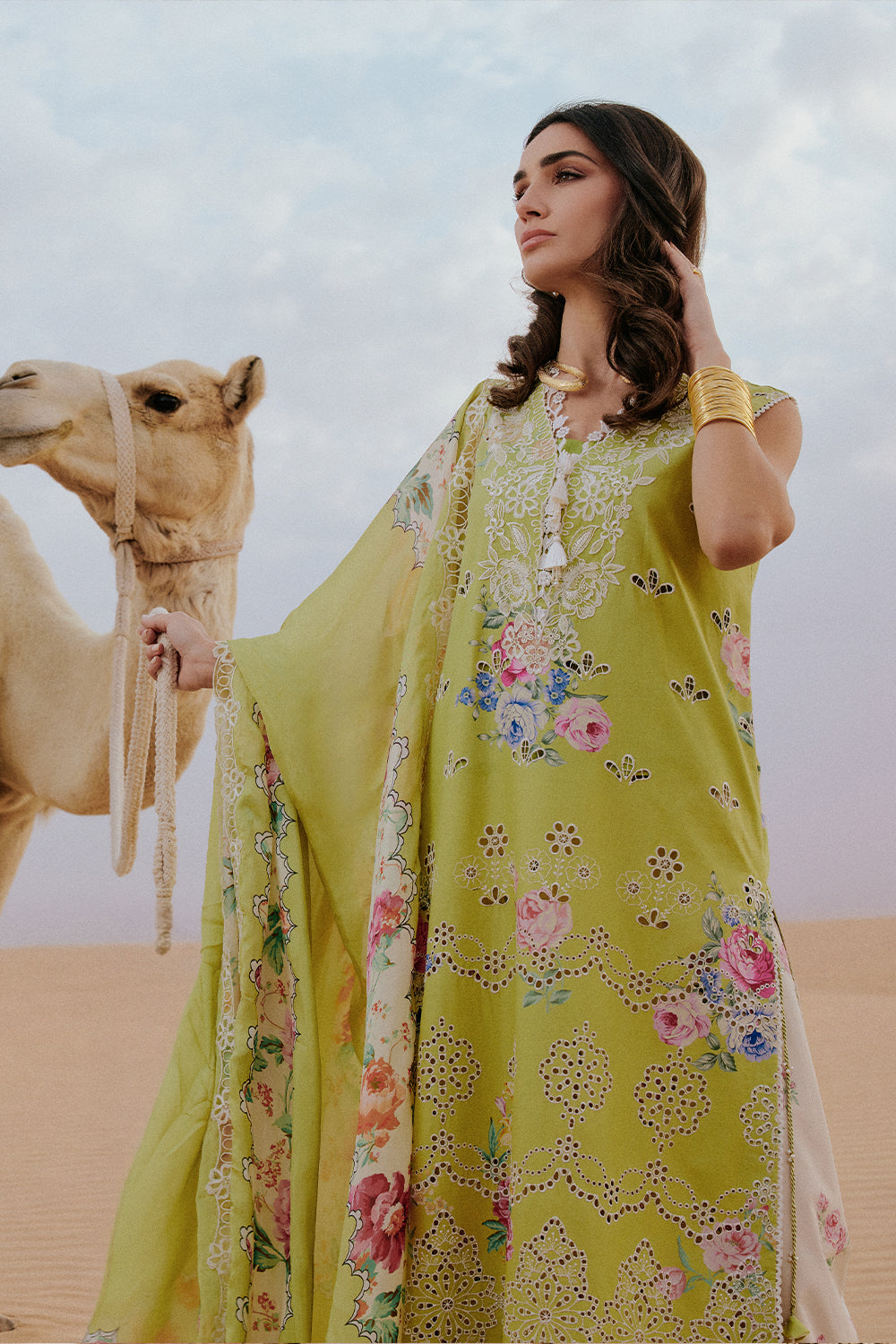 Saira Rizwan | Luxury Lawn 26 | NAVA-SRL26-08 - House Of Hania